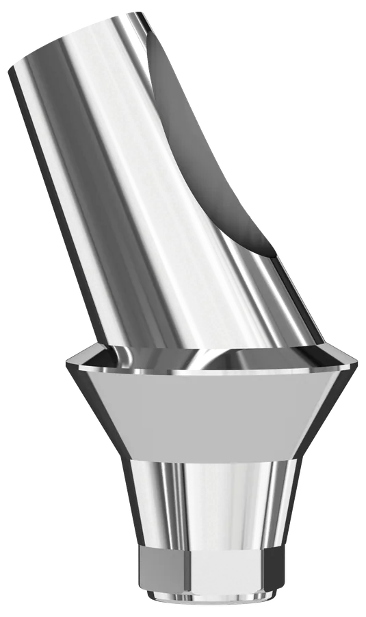 Angled abutment